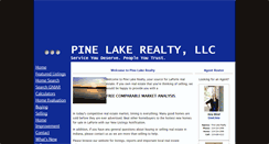 Desktop Screenshot of pinelakerealty.com